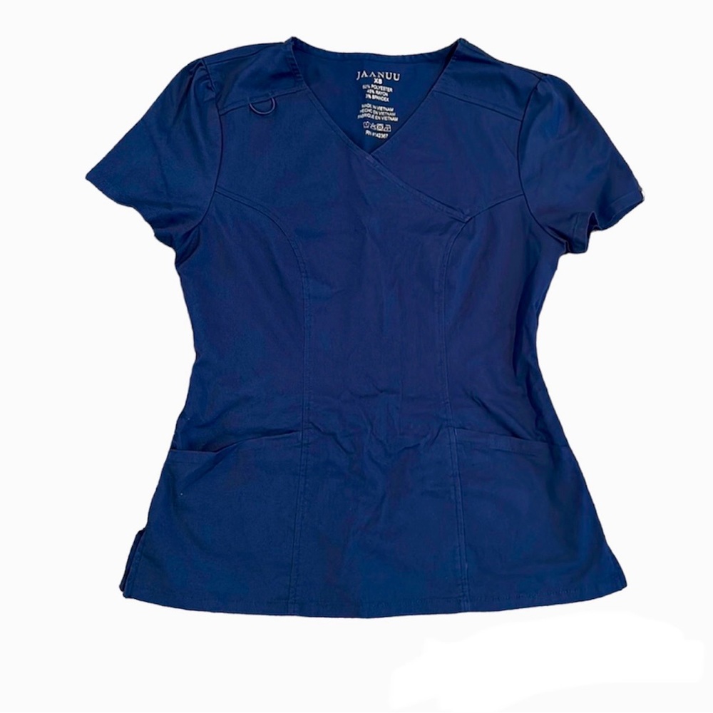 *SOLD* Jaanuu - Classics Collection Mock Wrap Neck Top